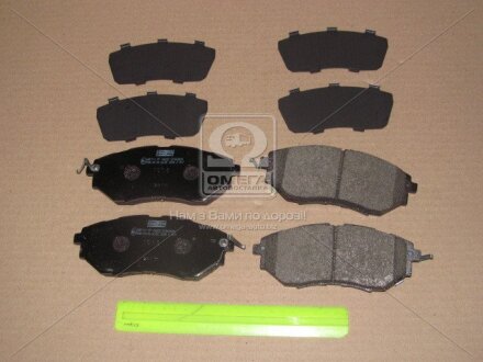 Гальмівні колодки пер. Subaru Legacy IV/Outback 03- (akebono) CHAMPION 572638CH