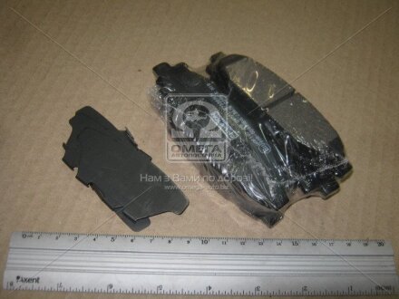 Гальмівні колодки зад. Forester/Impreza/Legacy/Outback09- (Akebono) CHAMPION 573380CH