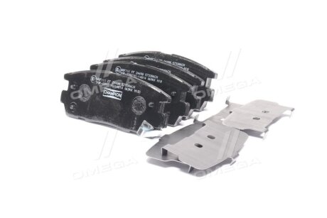 Гальмівні колодки зад. Chevrolet Captiva 06- (MANDO) CHAMPION 573386CH