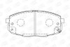 Гальмівні колодки перед. Hyundia i30/KIA C\&#039;eed 02- CHAMPION 573730CH (фото 1)