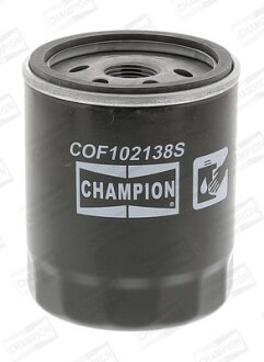 Фото фільтр мастильний CHAMPION COF102138S Фільтр мастильний CHAMPION COF102138S