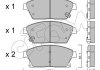 Гальмівні колодки пер. Zafira/Astra/Cruze/Volt 09- CIFAM 822-839-0 (фото 1)
