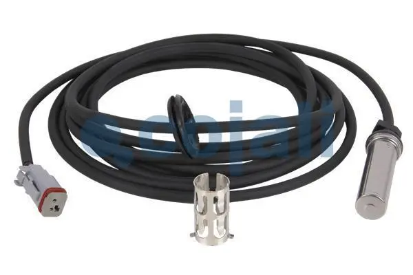 Датчик ABS передн лів/прав (прямий, 4300мм, 2pin, із втулкою) VOLVO FH, FH12, FH16, FM, FM12 COJALI 2260686 (фото 1)