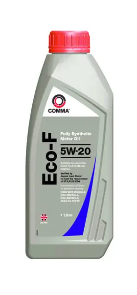 Моторна олива Eco-F (1L) 5W20 API SN FORD M2C925 A FORD M2C925 B FORD M2C948 B JAGUAR 03.5004 LAND ROVER 03.5004 COMMA ECO-F 5W20 1L (фото 1)
