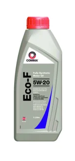 Моторна олива Eco-F (1L) 5W20 API SN FORD M2C925 A FORD M2C925 B FORD M2C948 B JAGUAR 03.5004 LAND ROVER 03.5004 COMMA ECO-F 5W20 1L