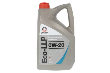 Моторна олива Eco-LLP (5L) 0W20 (Низький рівень SAPS) VW 508.00 VW 509.00 COMMA ECO-LLP 0W20 5L