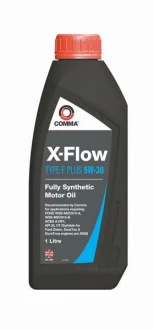 Моторна олива X-FLOW (1L) 5W30 API CF SL ACEA A1 A5 B1 B5 FORD M2C913 A FORD M2C913 B FORD M2C913 C COMMA X-FLOW F PL.5W30 SYN. 1L