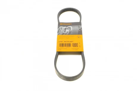 Поліклиновий ремінь (4PK753) SMART FORTWO 1.0 01.07- Contitech 4 PK 753 ELAST