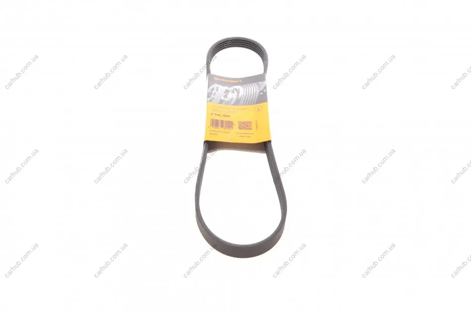 Ремінь генератора Ford Fiesta 1.8 DI 95-02/Toyota Rav4 2.0D 4WD 01-05 CONTINENTAL Contitech 5PK884 (фото 1)