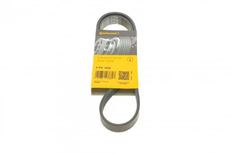 Ремінь генератора Audi A3/A4/A5/A6/Seat Leon/VW Caddy/Passat/Tiguan 2.0 TDI 12- CONTINENTAL Contitech 6PK1026