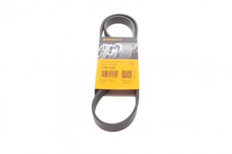 Ремінь генератора Skoda Octavia/VW Golf 1.6-2.0/1.9TDI 97-13/Passat B6/B7 1.8-2.0TSI/T5 1.9TDI 03-15 CONTINENTAL Contitech 6PK1120