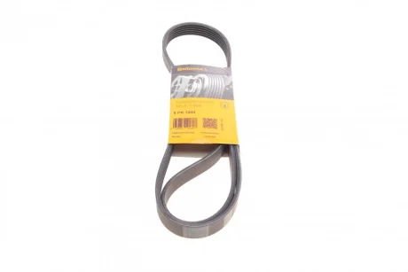 Ремінь генератора Citroen Jumpy 2.0HDI 10- CONTINENTAL Contitech 6PK1244