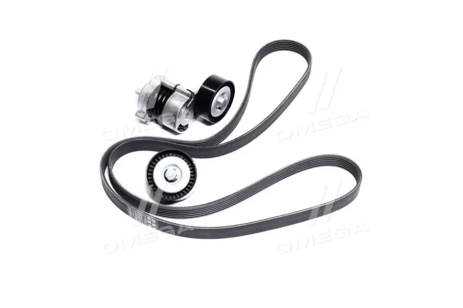 Комплект ременя генератора BMW 1 (E87/E88)/3 (E46/E91)/5 (E60) 1.6-2.0 01-10 Contitech 6PK1870K1 (фото 1)