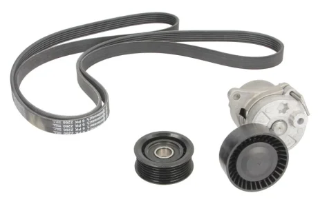 Комплект ременя генератора MB C-class (W203) 2.2-2.7 CDI (OM611/OM612) 00- (6PK2260) Contitech 6PK2260K2