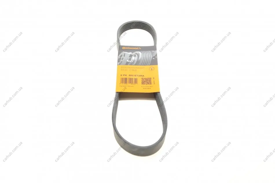 Поліклиновий ремінь (6PK802) SMART FORTWO 1.0 01.07- Contitech 6 PK 802 EXTRA (фото 1)