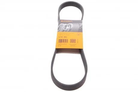 Поліклиновий ремінь (6PK884) CHEVROLET AVEO / KALOS CHRYSLER PT CRUISER LADA KALINA NISSAN BLUEBIRD, MAXIMA / MAXIMA QX IV, MICRA II, PRAIRIE PRO, SUNNY II TOYOTA AURIS, YARIS 1.0-2.0 04.84- Contitech 6 PK 884
