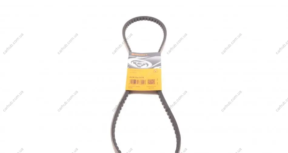 Ремінь генератора VW T4 2.4D 90-98/Suzuki Vitara 2.0TD 94-03/Toyota Land Cruiser 3.0TD/4.0 84-96 CONTINENTAL Contitech AVX13X1175 (фото 1)