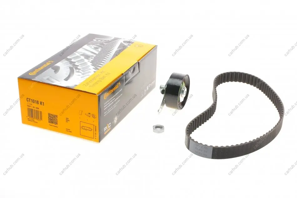 Комплект ГРМ (ремінь + ролик) AUDI A4 B5, A4 B6, A4 B7, A6 C5, A8 D2, ALLROAD C5 SKODA SUPERB I VW PASSAT B5, PASSAT B5.5 2.5D 01.97-03.08 Contitech CT 1018 K1 (фото 1)