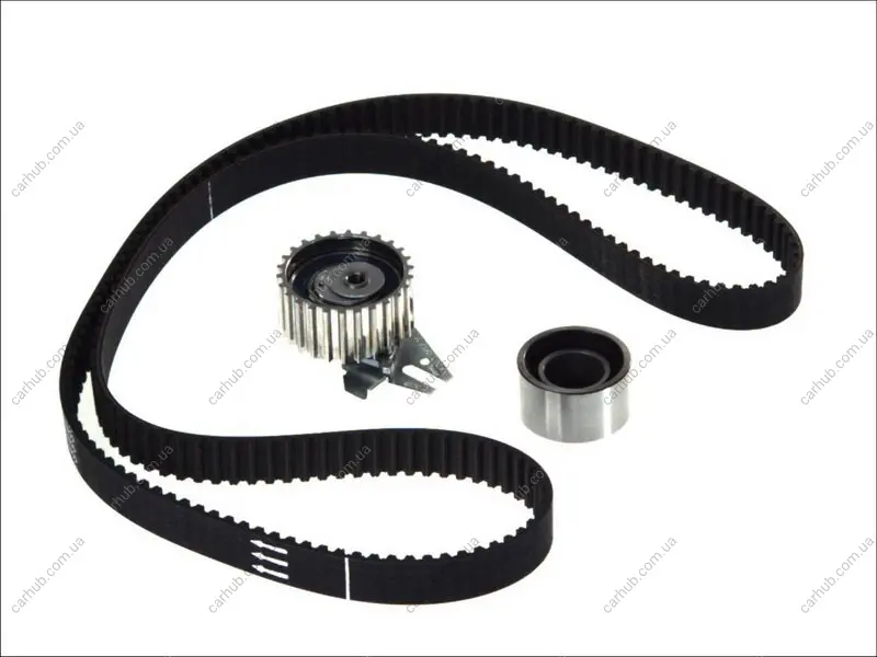 Комплект ГРМ (ремінь + ролик) ALFA ROMEO 147, 159, 166, BRERA, GT, SPIDER FIAT CROMA, DOBLO, DUCATO, FREEMONT JEEP RENEGADE LANCIA THESIS OPEL ASTRA J, INSIGNIA A 1.9D/2.0D/2.4D 11.03- Contitech CT 1105 K2 (фото 1)