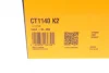 Комплект ГРМ (ремінь + ролик) DS DS 4, DS 5, DS 7 CITROEN C4 GRAND PICASSO II, C4 II, C4 PICASSO II, C4 SPACETOURER, C5 AIRCROSS, C5 III, DS4, DS5, GRAND C4 SPACETOURER 1.5-Electric 04.09- Contitech CT1140K2 (фото 12)