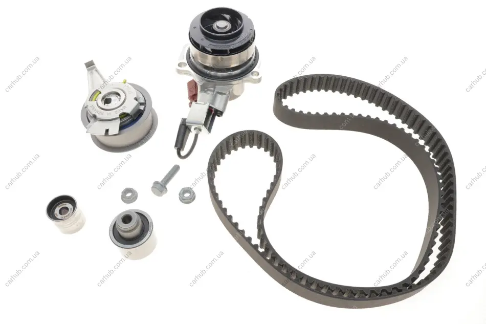 Комплект ГРМ + помпа VW T6 2.0TDI 15-/Golf VII/Skoda Octavia III 1.6TDI/2.0TDI 12- (25x145z) CONTINENTAL Contitech CT1168WP3 (фото 1)