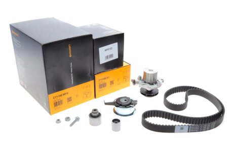 Комплект ГРМ + помпа Audi A3/A4/A5/A6/Q3/VW Caddy/T6 2.0TDI 15-/Golf VII 1.6TDI/2.0TDI 12- (25x145z) CONTINENTAL Contitech CT1168WP9