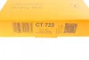 Ремінь ГРМ TOYOTA CHASER, CRESTA V, DYNA, DYNA 100, DYNA 150, HIACE IV, HILUX V, HILUX VI, LAND CRUISER, LAND CRUISER PRADO VW TARO 2.4D/2.8D/3.0D 08.87- Contitech CT 723 (фото 5)