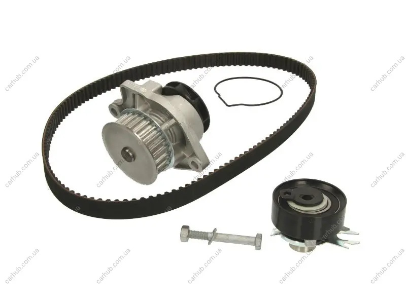 Комплект ГРМ (ремінь + ролик + водяний насос) SEAT AROSA, CORDOBA, IBIZA II VW GOLF III, LUPO I, POLO, POLO III, POLO III CLASSIC 1.0/1.4/1.7D 10.91-07.05 Contitech CT 846 WP1 (фото 1)