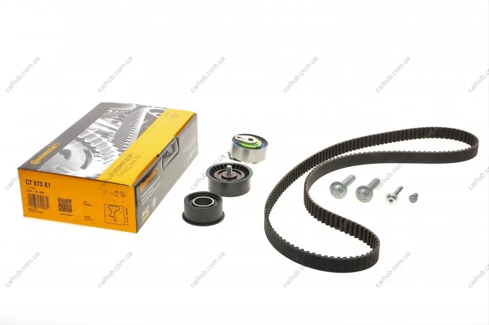 Комплект ГРМ Opel Astra F/Corsa B/Vectra B 1.4/1.6 16V 94-05 (20x169z) Contitech CT873K1 (фото 1)