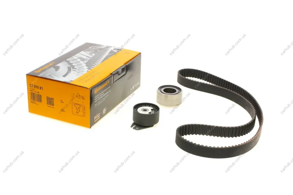 Комплект ГРМ (ремінь + ролик) FIAT BRAVA, BRAVO I, DOBLO, MAREA, MULTIPLA, PALIO, SIENA, STILO LANCIA DEDRA, DELTA II, LYBRA 1.6-1.6LPG 10.95- Contitech CT879K1 (фото 1)