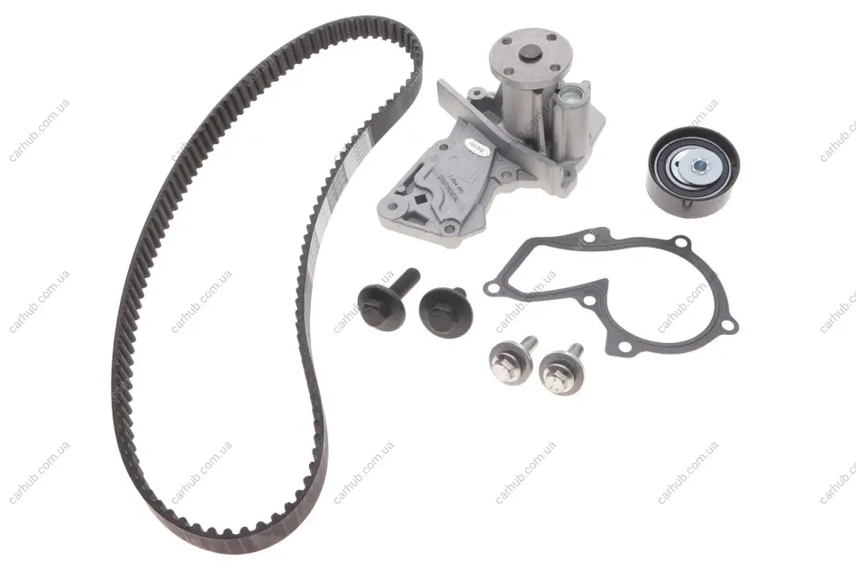 Комплект ГРМ + помпа Ford Mondeo 1.6Ti-VCT 07-14/Focus 1.4/1.6i 04-12/Fusion 1.2-1.6 02-12 (22x117z) CONTINENTAL Contitech CT881WP2 (фото 1)