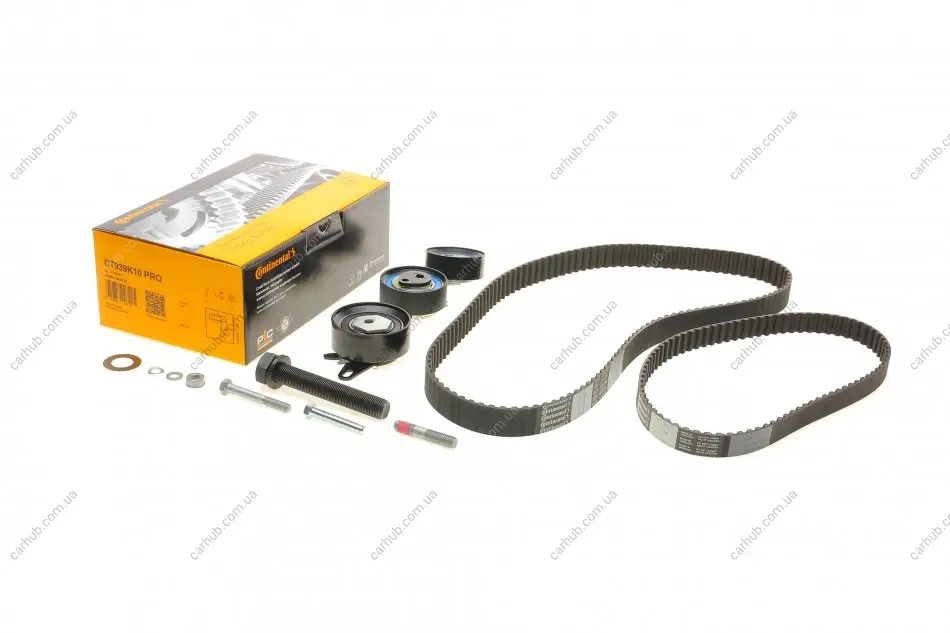 Комплект ГРМ + ПНВТ VW LT 96-06/VW T4 2.5TDI 91-03/Volvo S70/S80 2.5TDI 97-06 (20.8x81z/26.4x122z) CONTINENTAL Contitech CT939K10PRO (фото 1)