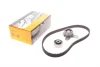 Комплект ГРМ (ремінь + ролик) HYUNDAI ACCENT, ACCENT I, ACCENT II, ACCENT III, COUPE I, COUPE II, ELANTRA III, GETZ, MATRIX KIA CEE\'D, CERATO I, RIO II 1.4/1.5/1.6 10.95-12.12 Contitech CT942K1 (фото 1)