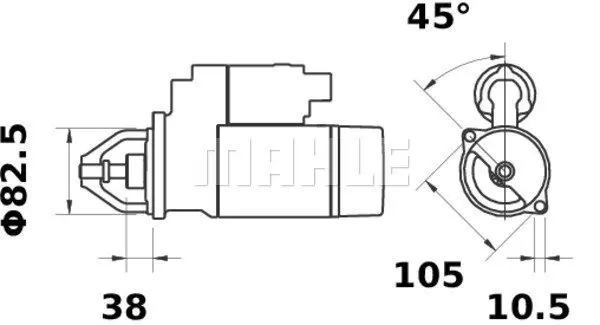 Болт шестерні колінчастого вала NISSAN PRIMERA RENAULT ESPACE IV, GRAND SCENIC II, GRAND SCENIC III, LAGUNA, LAGUNA II, LAGUNA III, MEGANE, MEGANE II, MEGANE III, SCENIC II 1.9D/2.0 03.01- Contitech MS43 (фото 1)