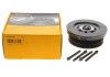 Шків колінвалу BMW 3 (E90/E91/E92)/5 (E60/E61)/X5 (E53/E70) 02-04 (6PK+4PK) (+ к-кт болтів) CONTINENTAL Contitech VD1105S (фото 1)