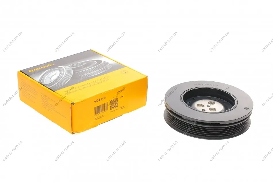 Шків колінвалу Ford Transit/Mondeo 2.0DI/2.0TDCI 00-07 (6PK) CONTINENTAL Contitech VD1110 (фото 1)