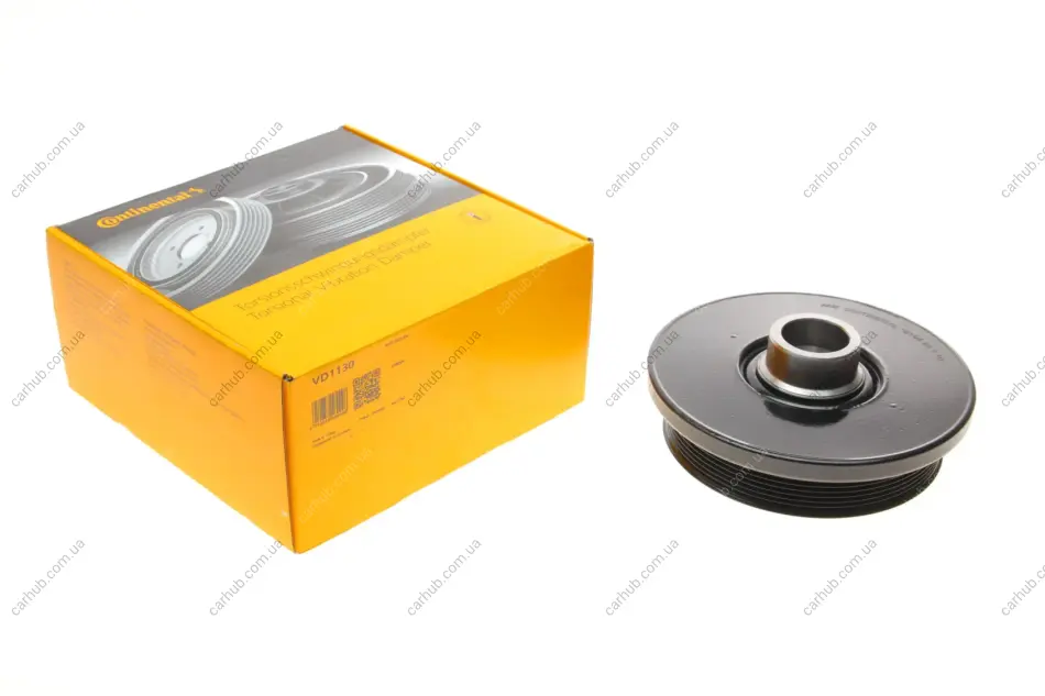 Шків колінвалу BMW 5 (F10/F07/F11)/7 (F01/F02/F03/F04)/X5 (E70)/X6 (E71/E72) 3.0D 08-14 (7PK) CONTINENTAL Contitech VD1130 (фото 1)
