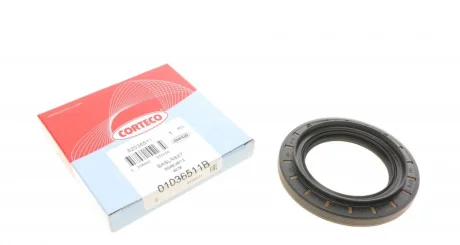 Сальник дифференціала VW Touareg 2.5-6.0 02-18/Alfa Romeo 159 1.9-3.2 05-11 (50x8/80x12mm) CORTECO 01036511B