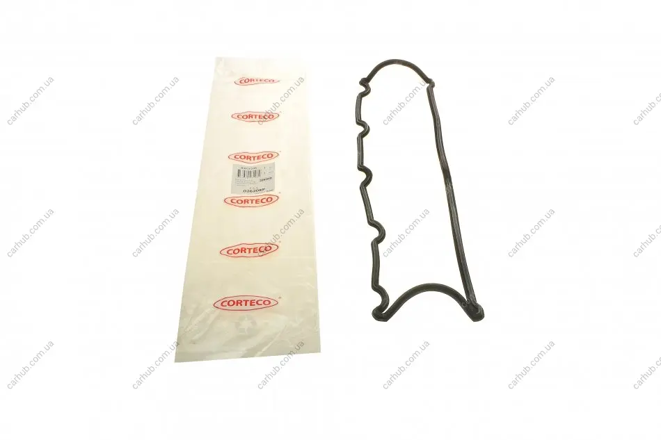 Прокладка кришки клапанів Citroen Berlingo/Fiat Scudo/Peugeot Partner 1.9 D 98-11 (низ) CORTECO 026208P (фото 1)