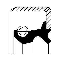 Фото сальник маточини колеса (145x180x15) LAMBORGHINI SAME CORTECO 12011574B Сальник маточини колеса (145x180x15) LAMBORGHINI SAME CORTECO 12011574B