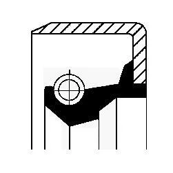 Прокладка коробки передач (25x35x6) MITSUBISHI COLT II, COLT III, GALANT V, LANCER III, SPACE 1.2-2.0 01.84-06.92 CORTECO 19015082B