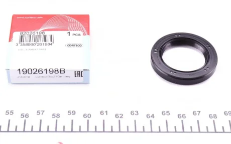 Сальник колінвалу (передній) Honda Accord/ Civic 1.5-1.6 87-01 (31x46x7) CORTECO 19026198B
