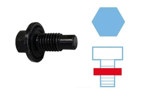 Болт зливу оливи Ford Mondeo 94-07 (M12x1.75) CORTECO 220064H