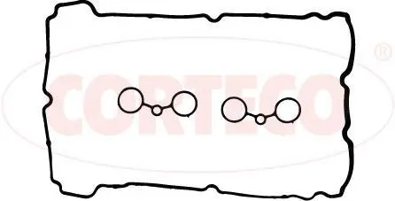Прокладка клапанної кришки (к-кт) Citroen C4 / Peugeot 207/308 1.6 THP 06- CORTECO 440396P (фото 1)