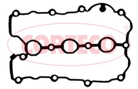 Прокладка крышки клапанов Audi A4/A6/A8 2.4/3.2FSI 04-10 (L) CORTECO 440454P