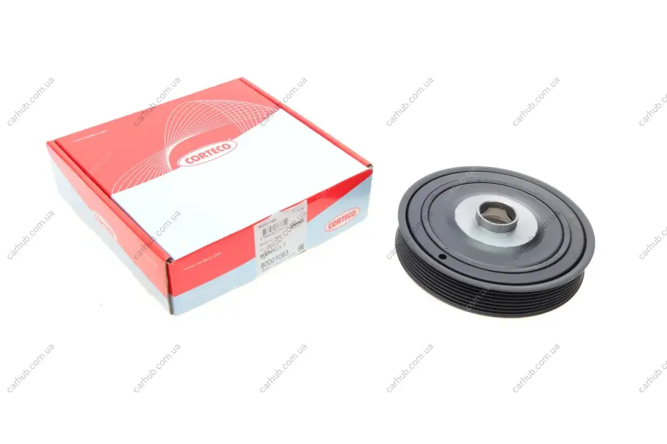 Шків колінвалу Renault Megane/Scenic 1.9dCI 01- (7PK) CORTECO 80001093 (фото 1)