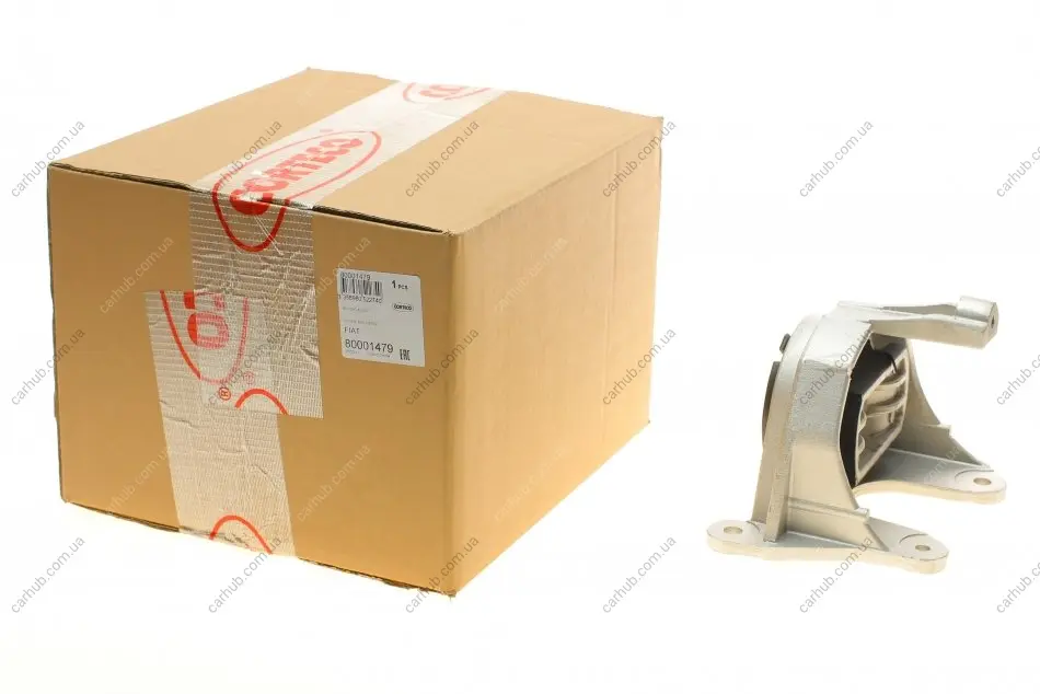 Подушка двигуна (задня) (L) Fiat Doblo 1.3/1.9JTD 01- CORTECO 80001479 (фото 1)