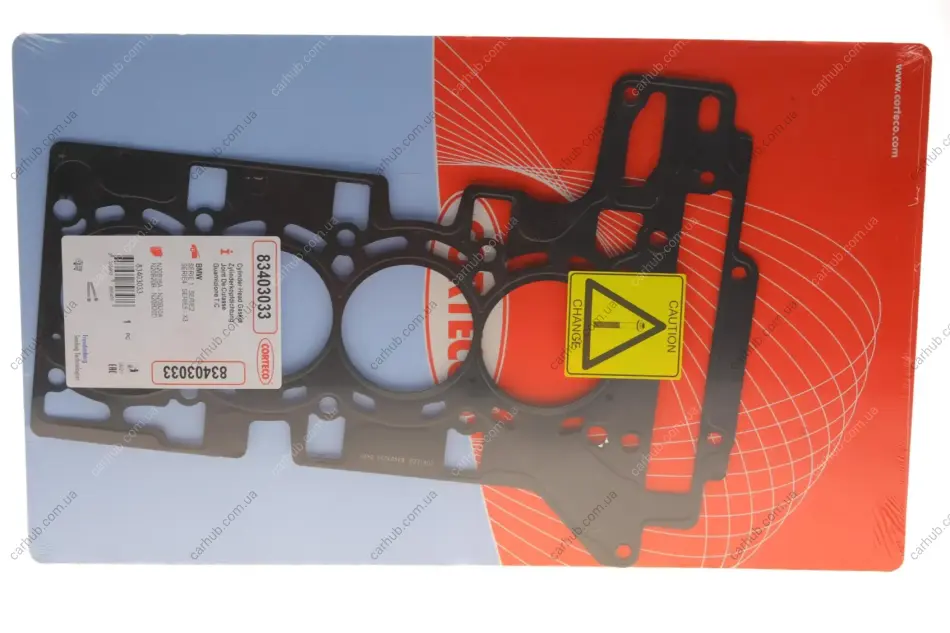 Прокладка ГБЦ BMW 1 (F20/F21)/3 (F30/F80)/5 (F10)/X5 (F15/F85) 2.0 (N20/N26) 10- (0.60mm) CORTECO 83403033 (фото 1)