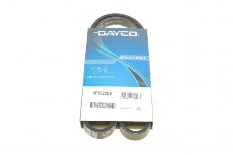 Ремінь генератора Fiat Ducato/Peugeot Boxer 2.2JTD/HDi 06- DAYCO 4PK922EE