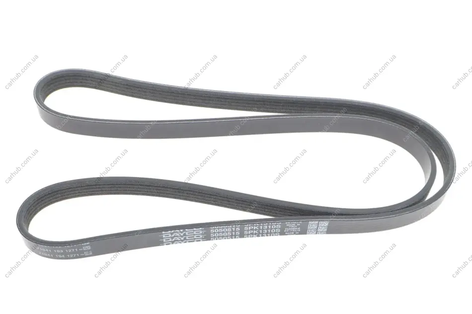 Ремінь генератора MB A-Class 1.6/1.8/2.0 CDI 04-12 (5PK1310) DAYCO 5PK1310S (фото 1)